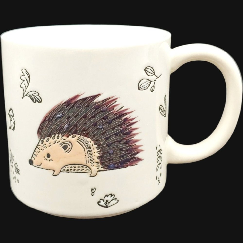 Grace Hedgehog Porcupine Coffee Mug - 14oz Large Cute Critter Animal Mohawk